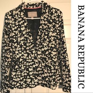 Banana Republic Floral Blazer